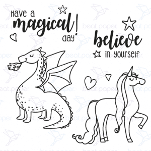 Diseño digital para colorear, scrapbook o manualidades