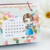 Tarjeta de Bella y la Bestia Diseño digital para colorear, scrapbook o manualidades
