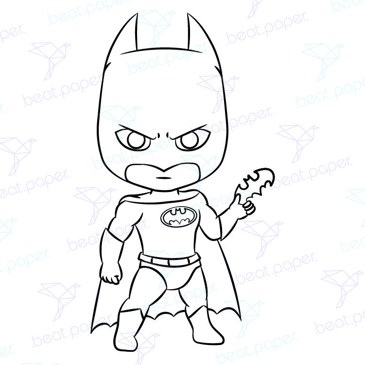 batman superman mujer maravilla sellos digitales para colorear ..