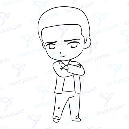 Diseño digital para colorear, scrapbook o manualidades