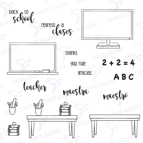 diseños digitales cliparts de maestros y maestras en salon de clases