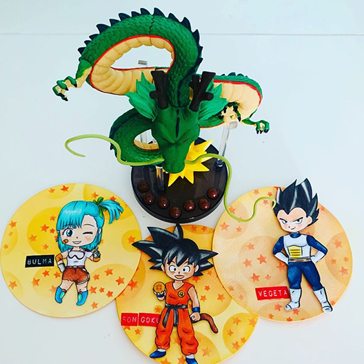 kit Digital Dragon Ball Z PNG - Scrapbook