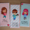 Tarjeta de valentine hecho con diseños digital para colorear, scrapbook de beatpaper