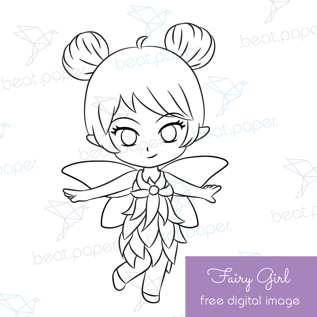 Sello digital gratis para colorear, scrapbook o manualidades