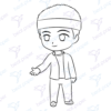 Diseño digital de stranger things para colorear, scrapbook o manualidades