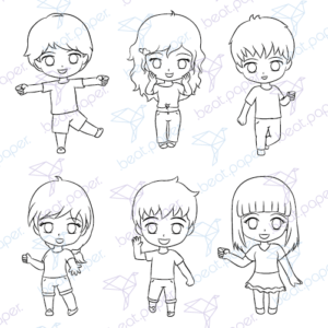 Diseño digital de parques disney para colorear, scrapbook o manualidades