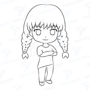 Diseño digital de zodiaco Cancer para colorear, scrapbook o manualidades