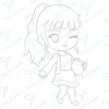 Diseño digital de zodiaco Aquarius para colorear, scrapbook o manualidades